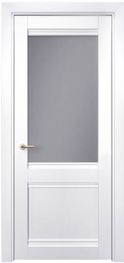 Міжкімнатні двері ламіновані ламінована дверь модель 404 білий пo