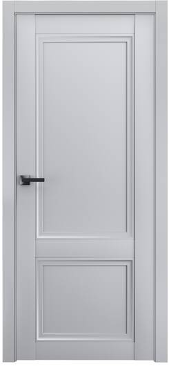 Міжкімнатні двері ламіновані ламінована дверь модель 402 сірий пг