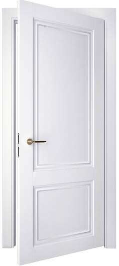 Міжкімнатні двері ламіновані ламінована дверь модель 402 білий пг
