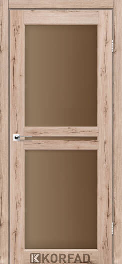 Міжкімнатні двері ламіновані модель ml-02 дуб марсала
