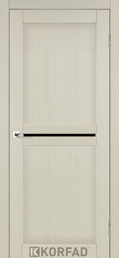 Міжкімнатні двері ламіновані модель ml-02 білий перламутр