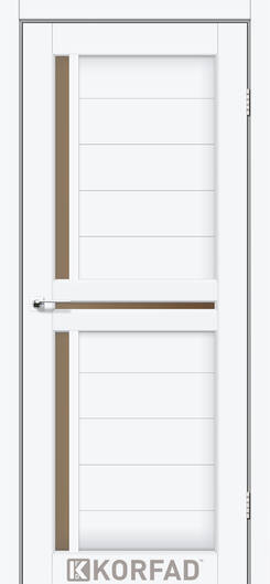 Міжкімнатні двері ламіновані модель sc-04 дуб білений